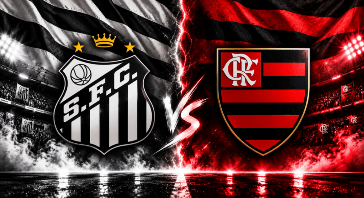 Santos vs Flamengo